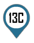 13C